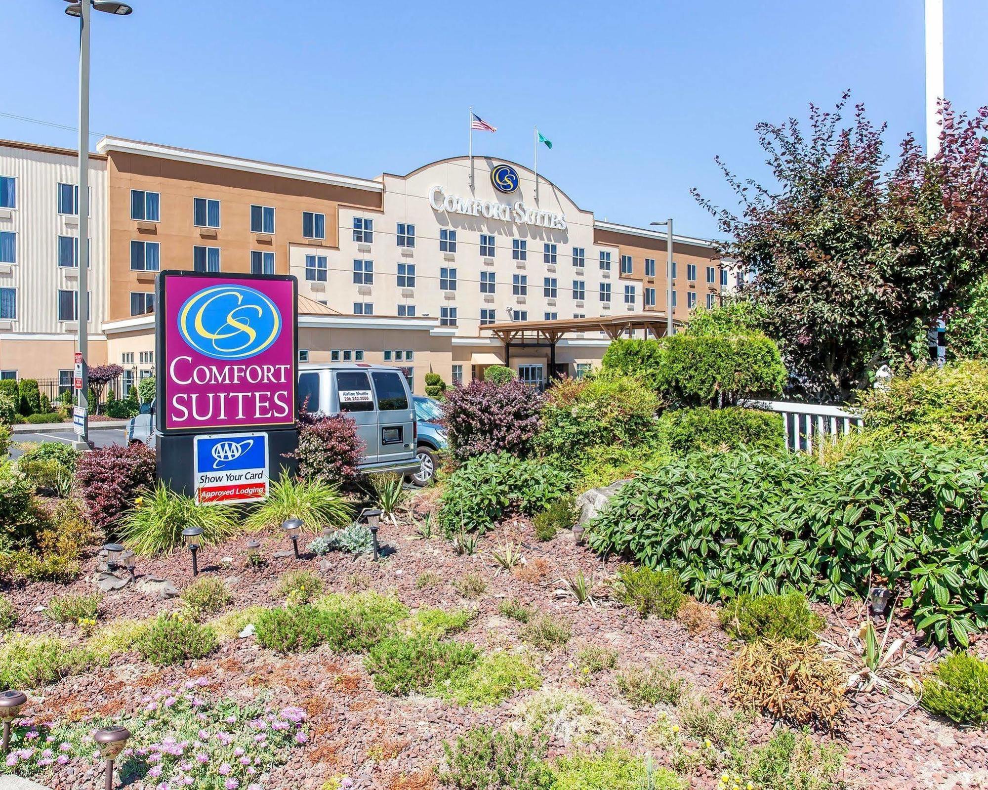 Comfort Suites Airport Tukwila Seattle Exterior foto